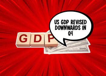 US GDP Revised Downwards In Q4