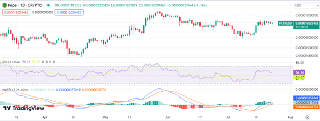 PEPE Market Recovery in Full Swing: Bounces Back From $0.00001164 