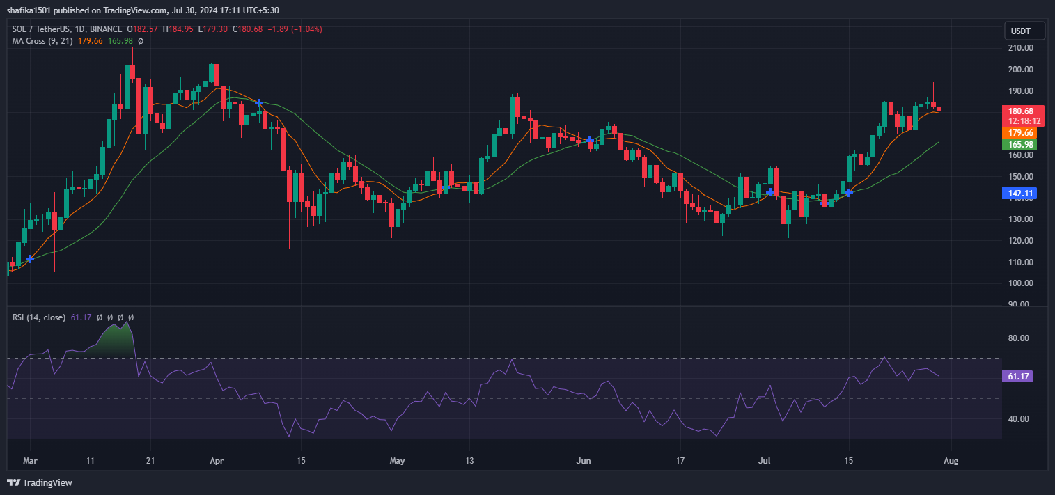 SOL/USDT Daily Price Chart (Source: TradingView)