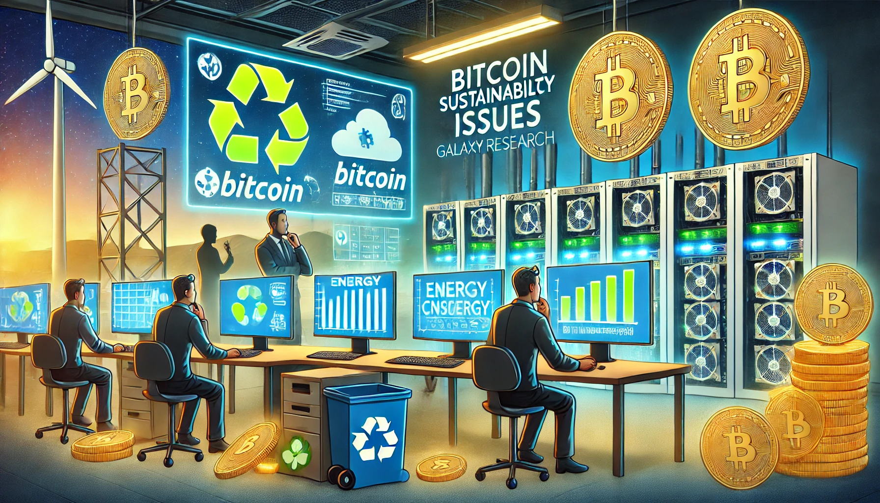 Bitcoin sustainability issues