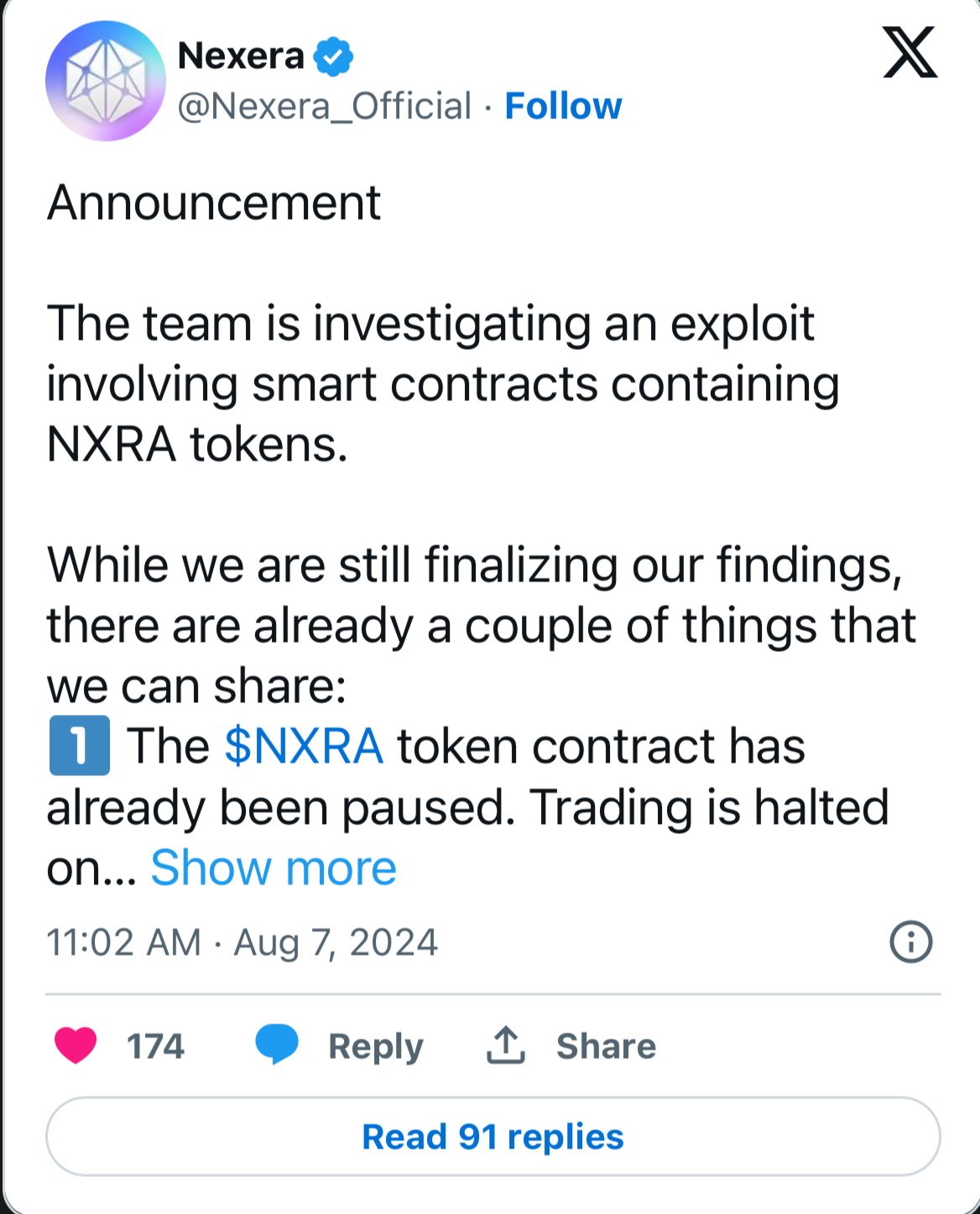 crypto exchange Nexera