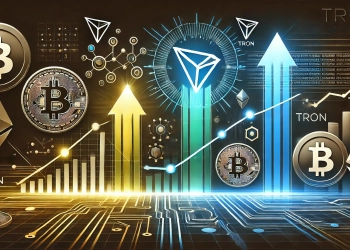 cryptocurrency news article about TRONs potential to become a top 3 cryptocurrency alongside Bitcoin and Ethere