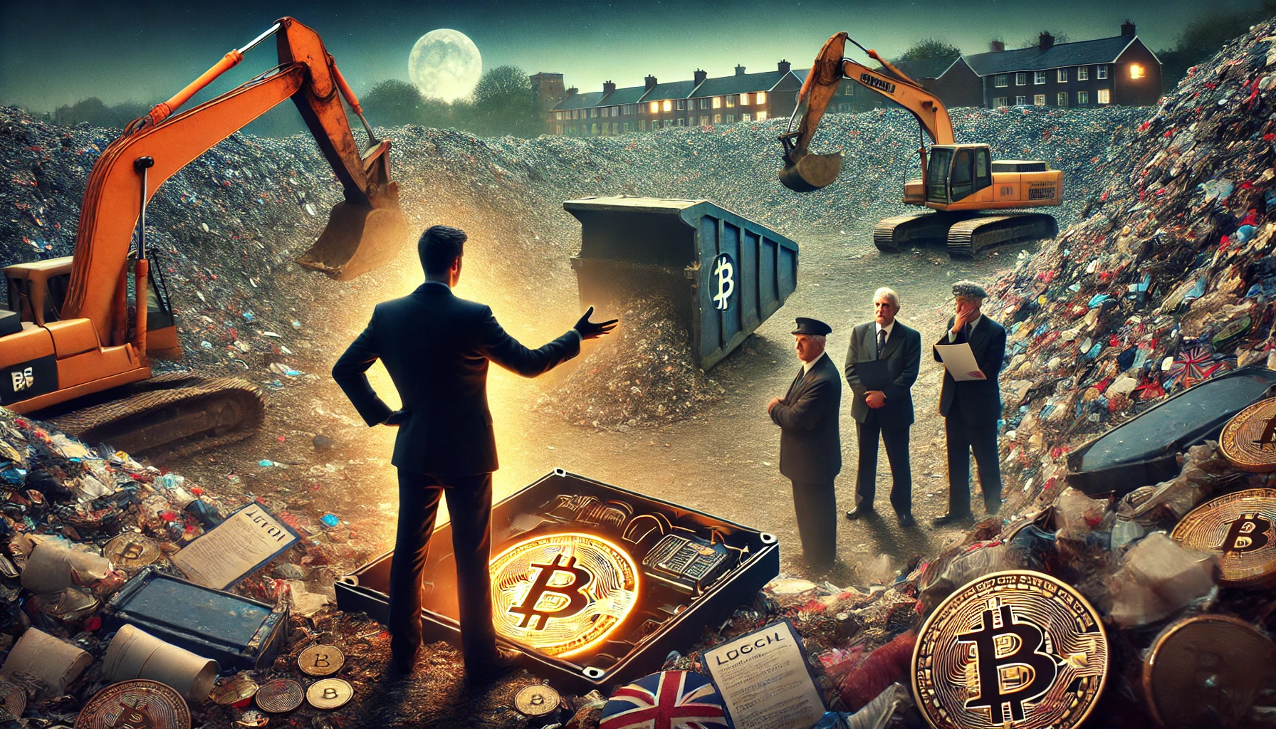 Bitcoin Buried in Landfill: Briton Sues Council for $647M