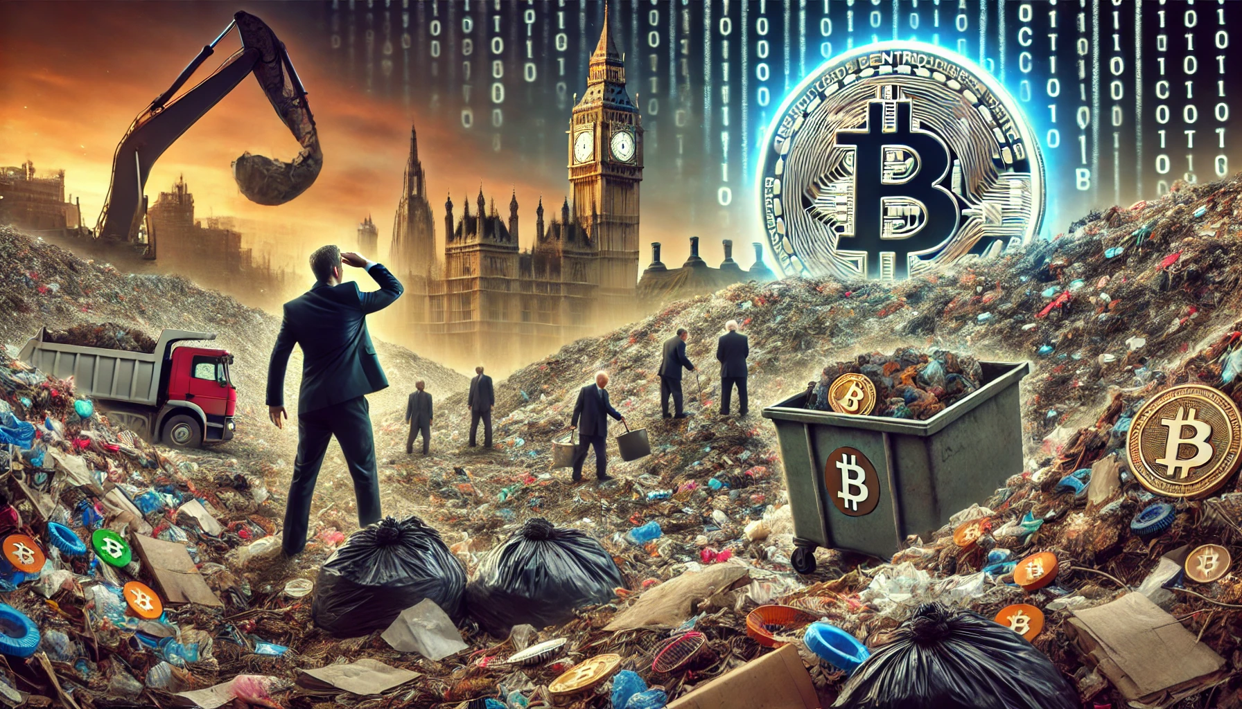 Bitcoin Buried in Landfill: Briton Sues Council for $647M