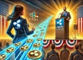 Tongues Wag as Ripple Labs Founder Pledges $10 Million in XRP to Kamala Harris Campaign