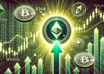 focusing on Ethena is ENA proposal involving Solana SOL and the price surge that followed. The central part of the image f