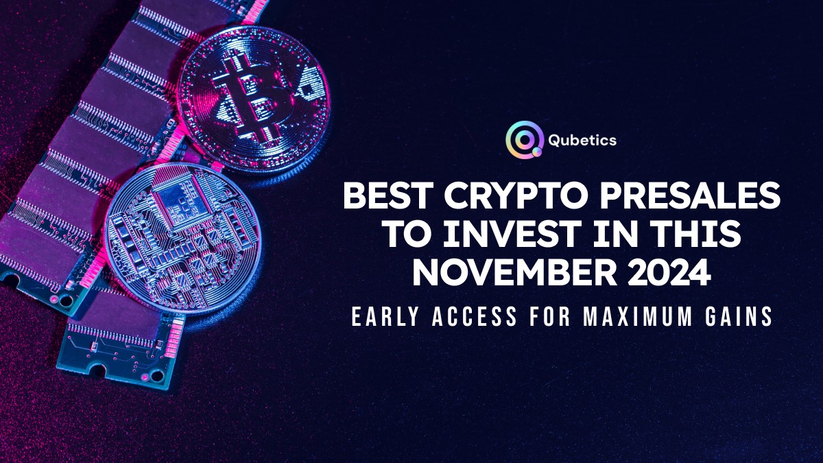 Most promising crypto presale investments for November