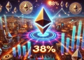 Ethereum DApp Volumes Skyrocket 38 Percent Why Is ETH Still Stuck