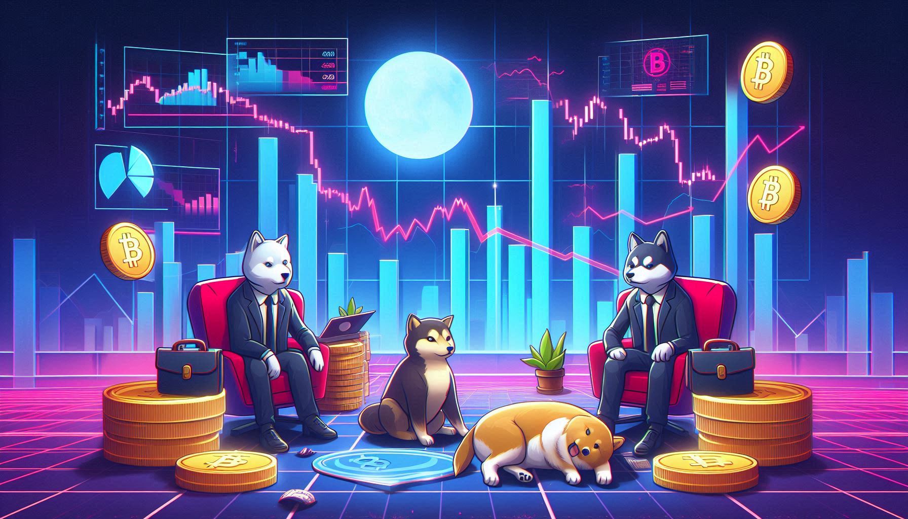 Crypto Market Downturn: Dogecoin, Solana Lead Double-Digit Losses