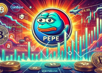 illustration showing the recent massive sale of Pepe Coin PEPE by a whale symbolizing high market activity and volatility in meme