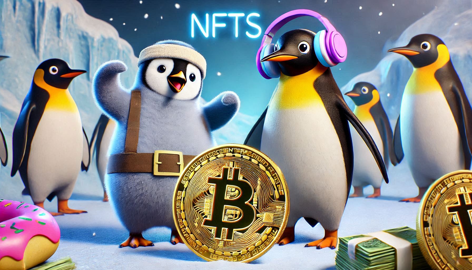 Pudgy Penguins NFTs Break Records, Surpass Bitcoin in Value!