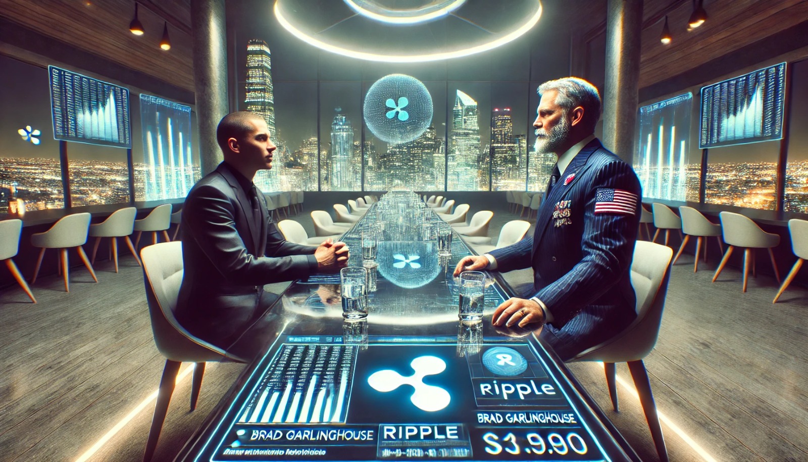 Ripple CEO’s Secret Dinner with Donald Trump Sparks Crypto Speculation