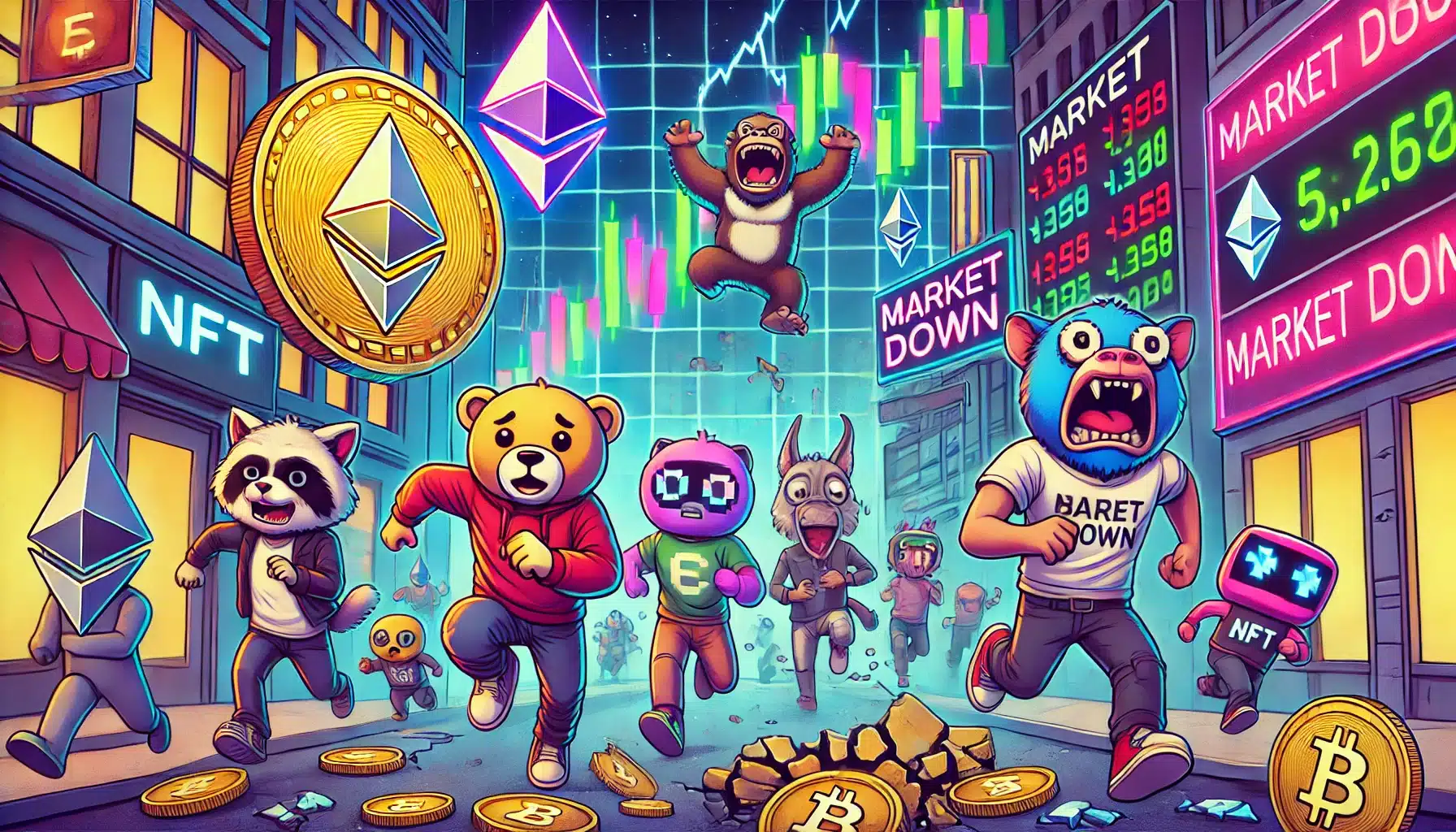 The NFT market crash of February 2025