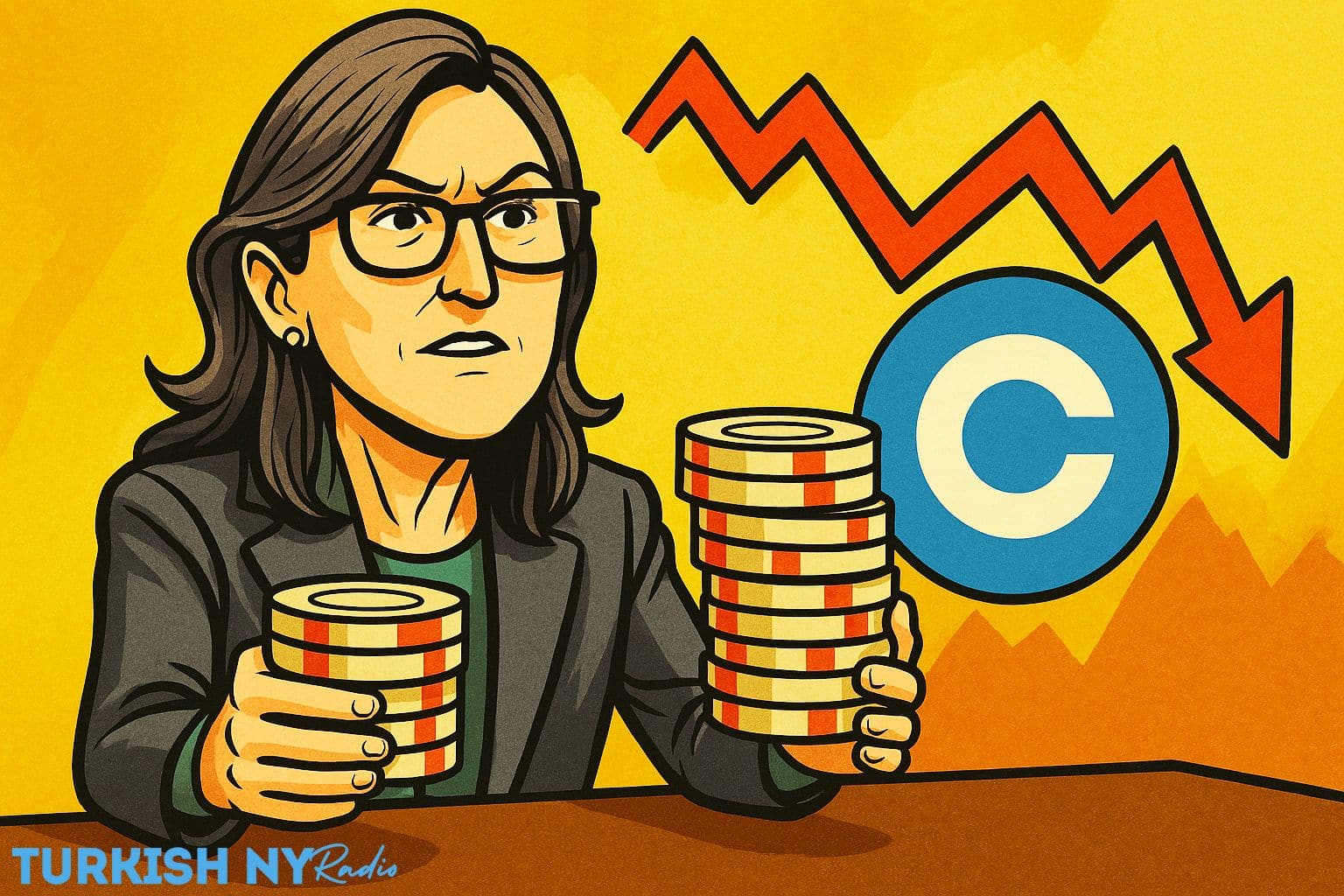 Cathie Wood Buys the Dip: How Ark Invest Adds $13.4M in Coinbase Shares